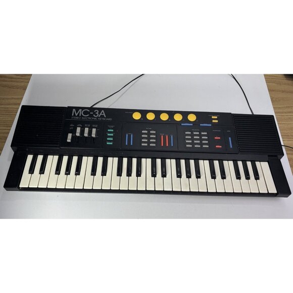 Vintage 90s MC-3A Digital Squarewave Electronic Keyboard – C64 / Chiptune Sounds - Picture 3 of 17